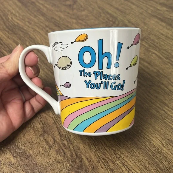 “Oh! The places you’ll go!” Dr. Seuss Coffee Tea Mug - Picture 3 of 10
